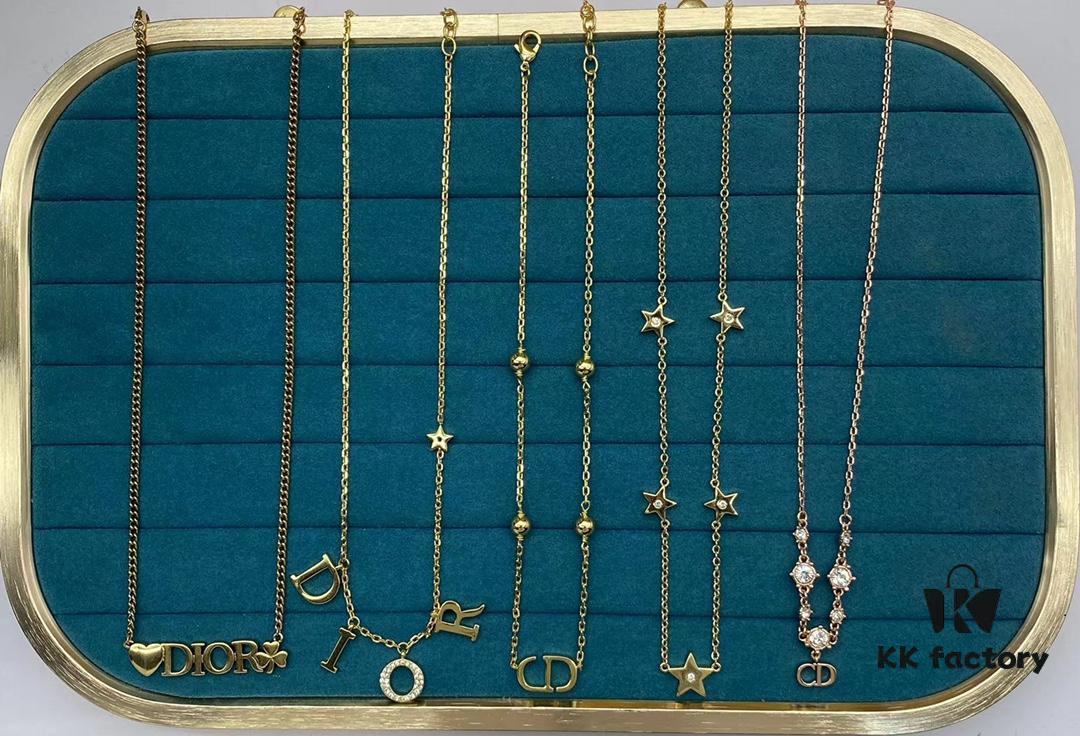 Dior Necklace Collection Compilation