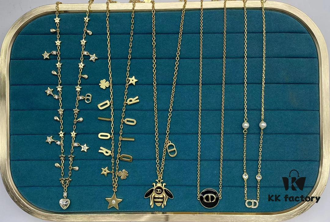 Dior Necklace Collection Compilation