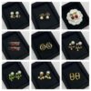 Dior Classic Stud Earrings Collection Combined Image