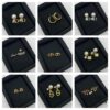 Dior Classic Stud Earrings Collection Combined Image