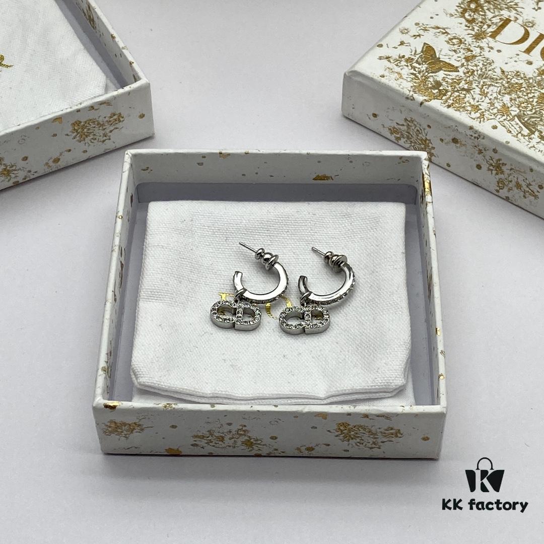 Dior New CD Stud Earrings