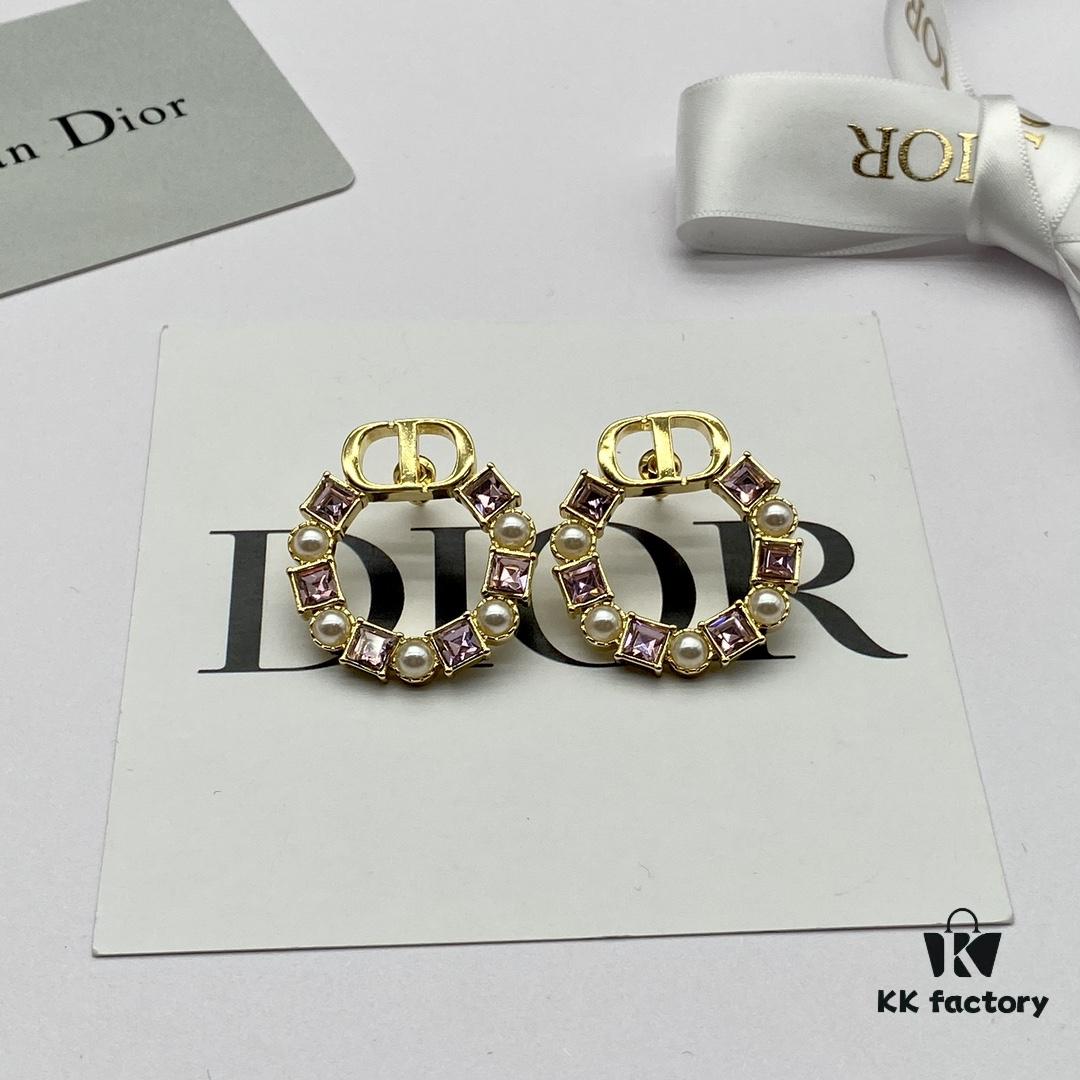 Dior New CD Stud Earrings