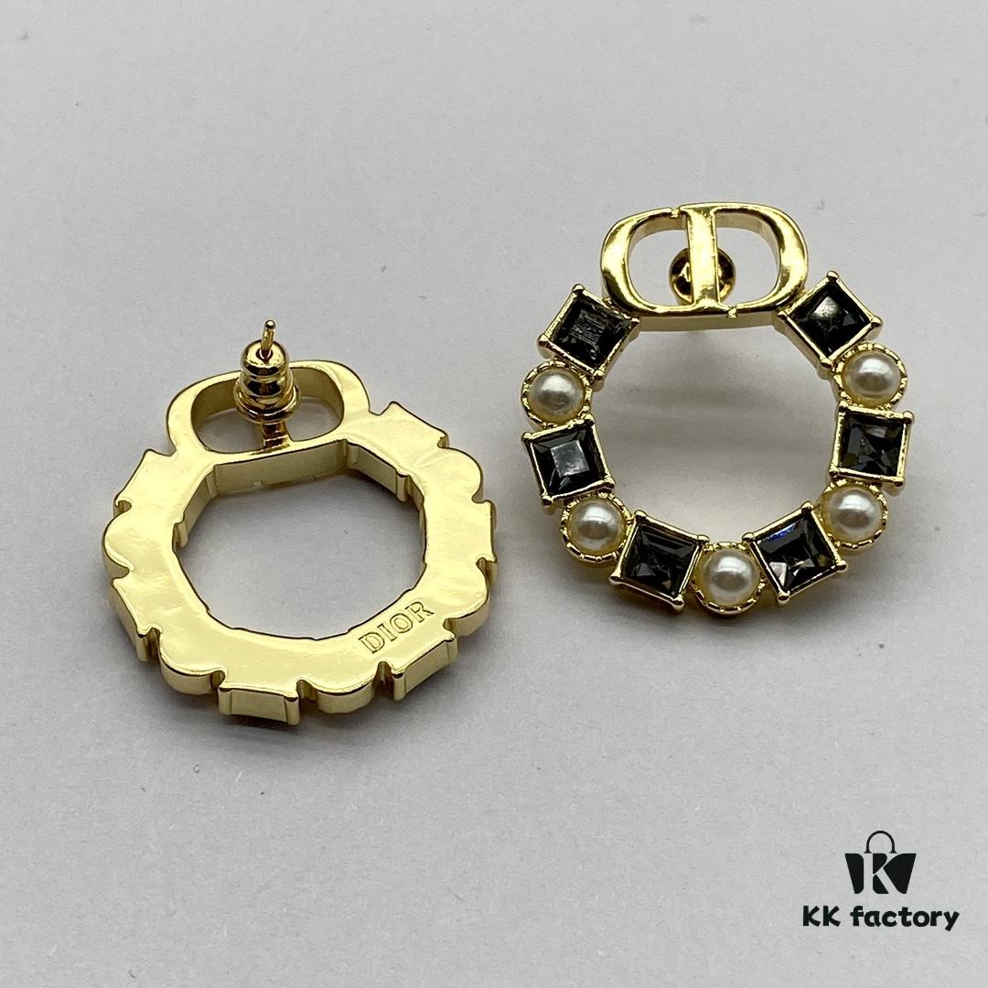 Dior New CD Stud Earrings