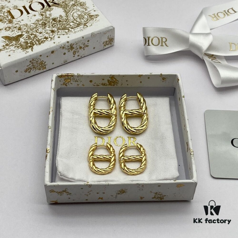 Dior New CD Stud Earrings