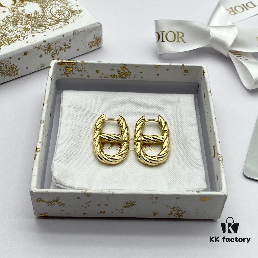 Dior New CD Stud Earrings