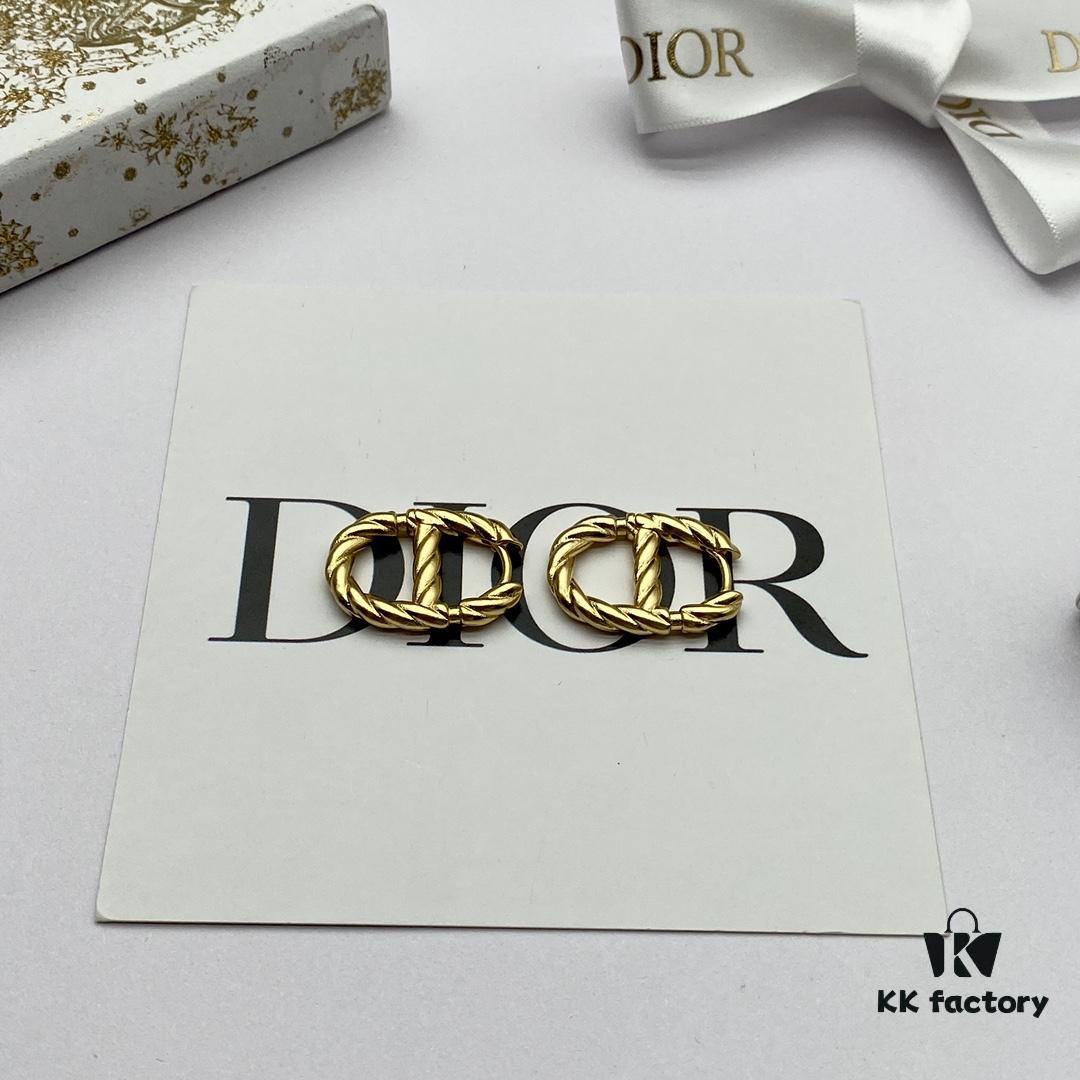Dior New CD Stud Earrings
