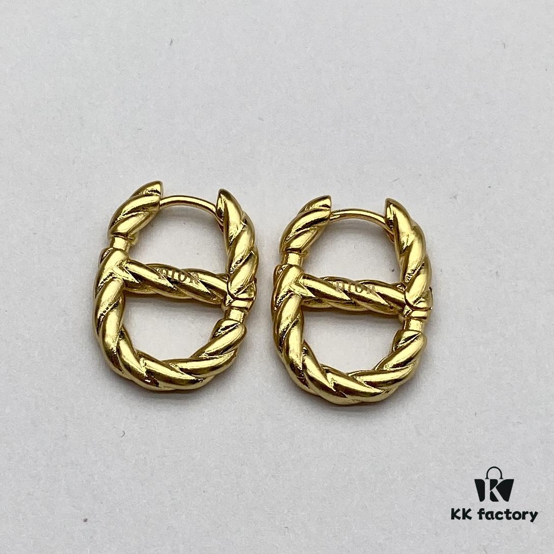 Dior New CD Stud Earrings