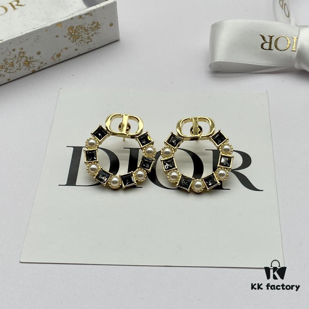 Dior New CD Stud Earrings