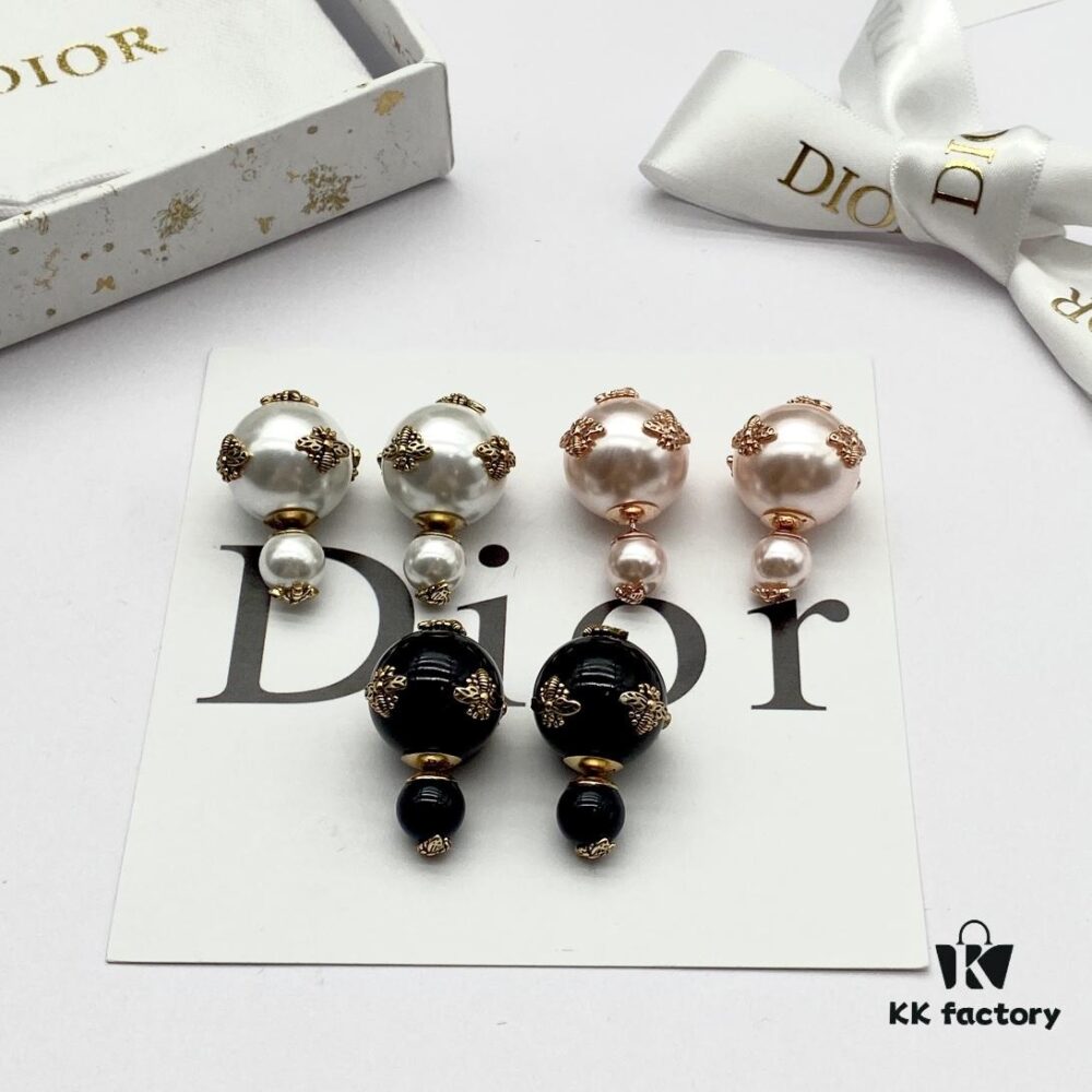Dior Classic Pearl Stud Earrings