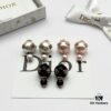 Dior Classic Pearl Stud Earrings