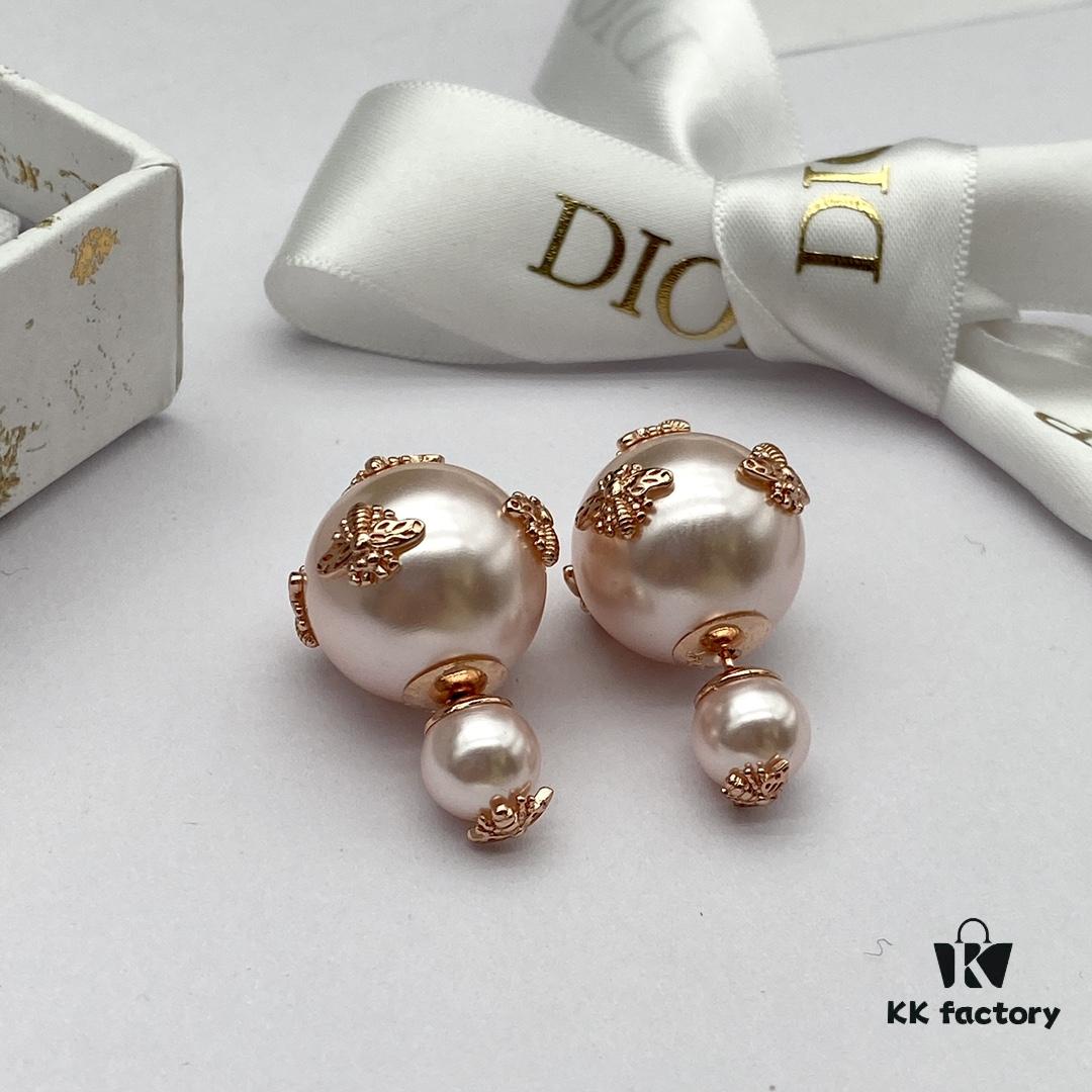 Dior Classic Pearl Stud Earrings
