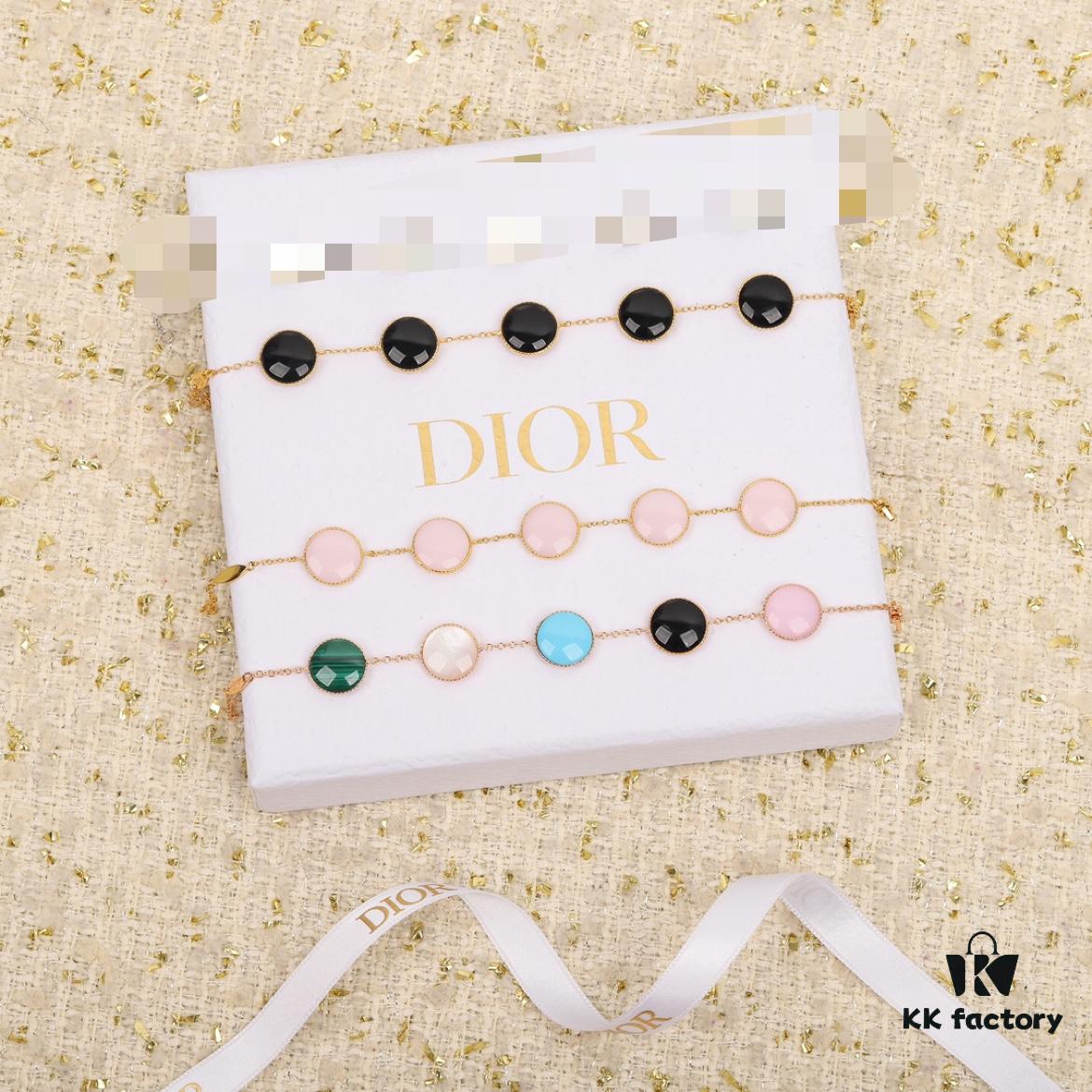 Dior Eight-Pointed Star Compass Braided Bracelet