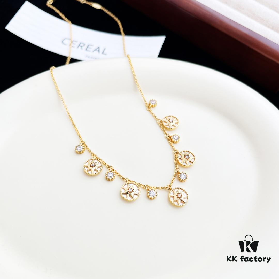 Compass Tassel Jewelry Set