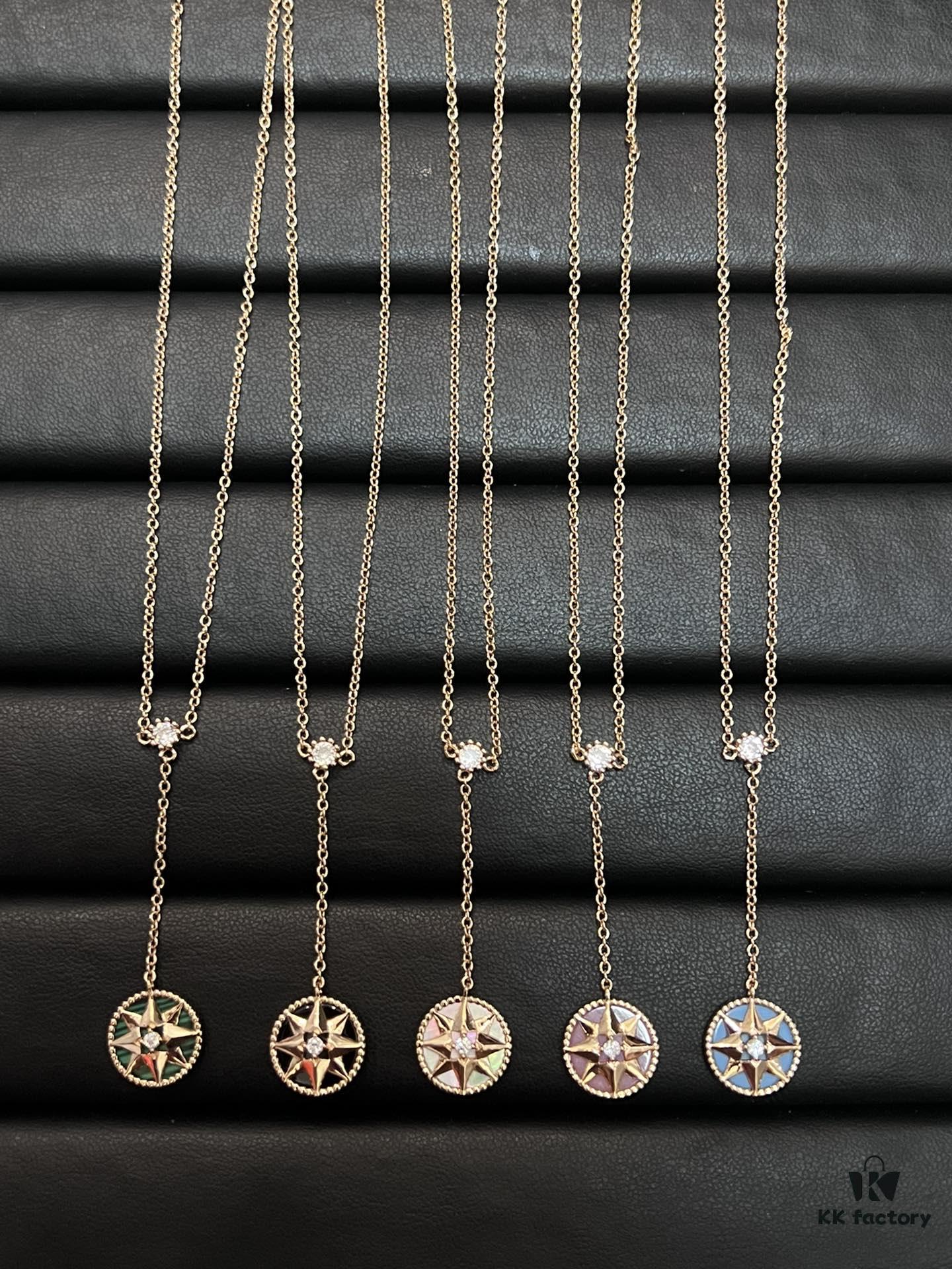 Dior New Eight-Pointed Star Compass Necklace