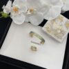 Dior 23 Code Enamel Green Diamond Trilogy Ring Set with Bracelet