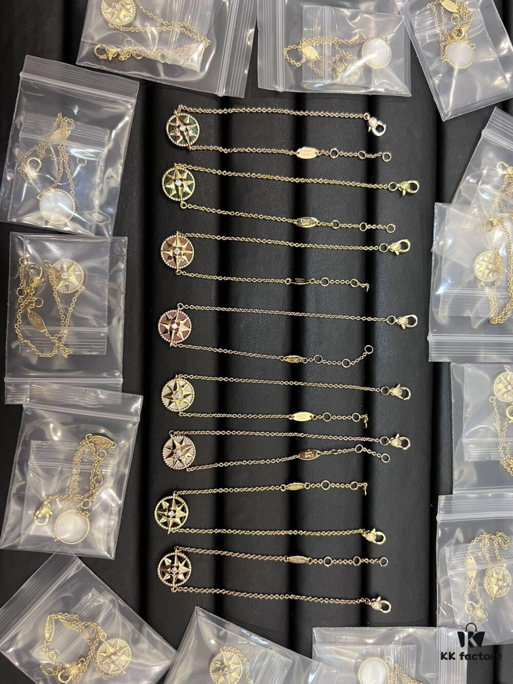 Dior Compass Original Buckle Bracelet in Rose Gold, Gold, Black, White, Pink, Green