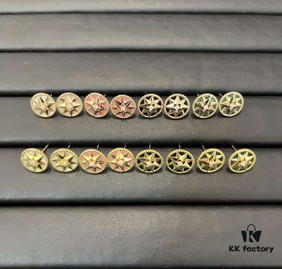 Dior Compass Stud Earrings