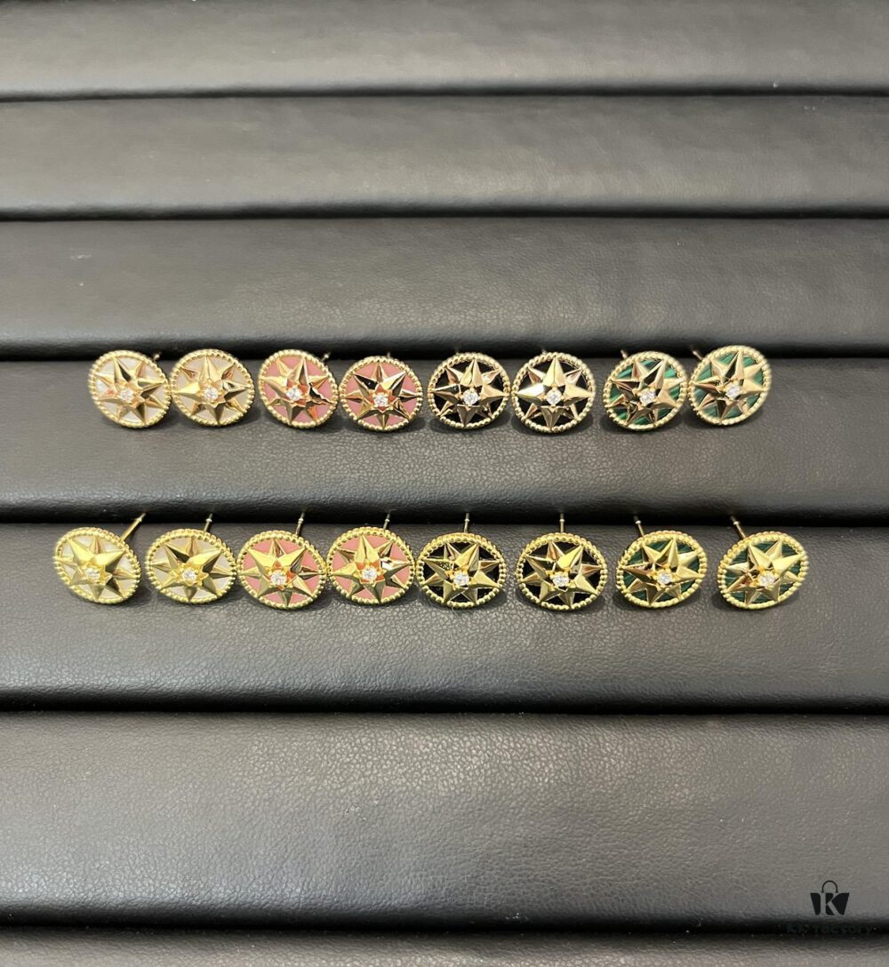 Dior Compass Stud Earrings