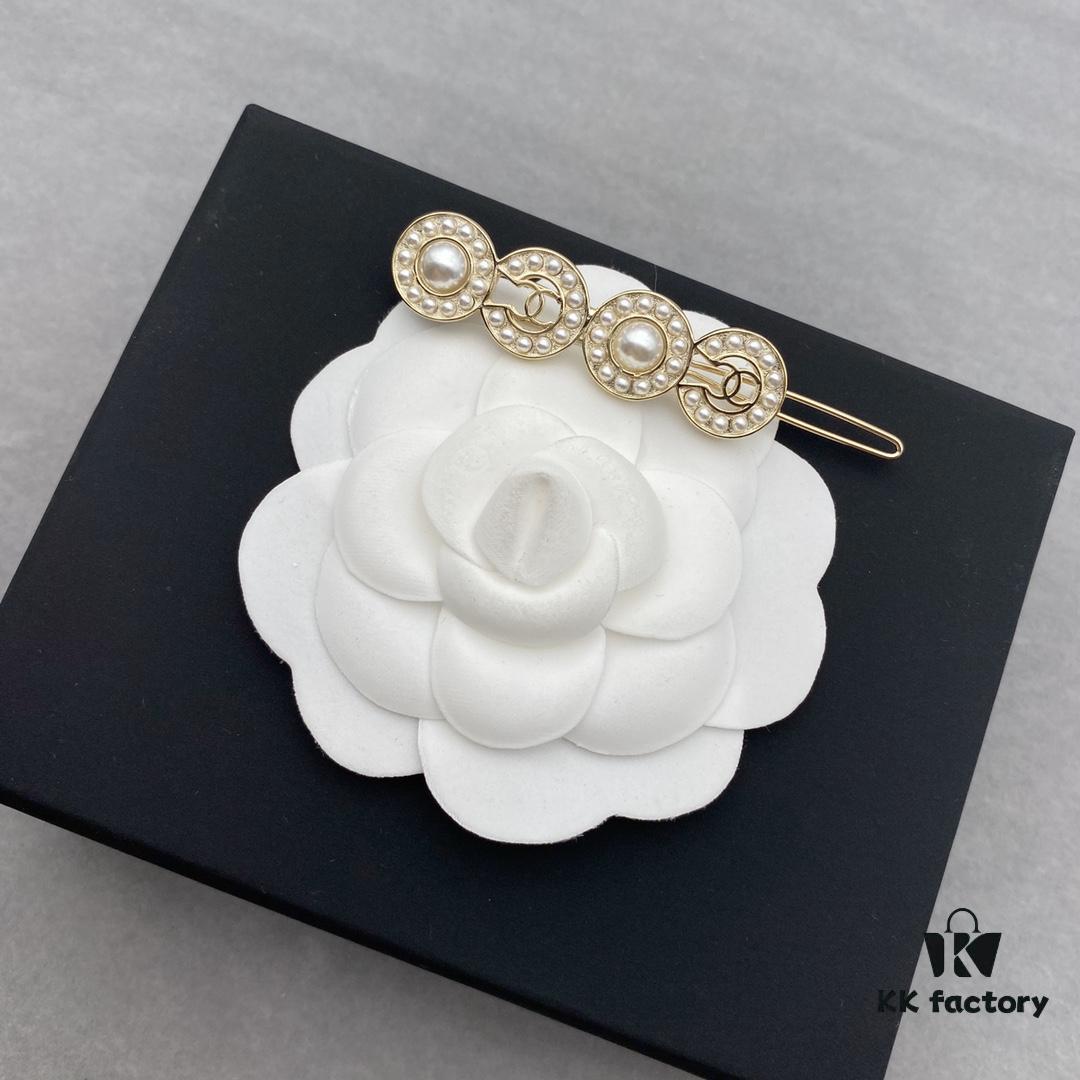 Chanel New Arrival CoCo Pearl Hair Clip