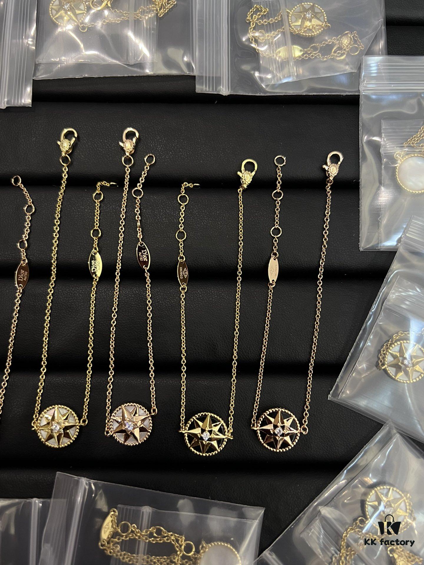 Dior Compass Original Buckle Bracelet in Rose Gold, Gold, Black, White, Pink, Green