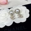 Chanel New Arrival Pearl and Floral Earrings