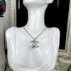 CHANE New Style Collarbone Chain with Twisted Edge and Rhinestone Detail Necklace