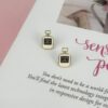 Chic New Style Perfume Bottle Elegant and Versatile Small Stud Earrings