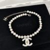 New Arrival Xiaoxiang White Resin Double C Pearl Necklace ✨✨