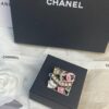 CHANE New Style Square 24S Pink Double C Heart Pearl Multi-Element Brooch