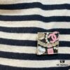 CHANE New Style Square 24S Pink Double C Heart Pearl Multi-Element Brooch