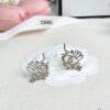 Xiaoxiang New Arrival Hollow Pattern Double C Diamond-Inlaid Earrings ✨✨
