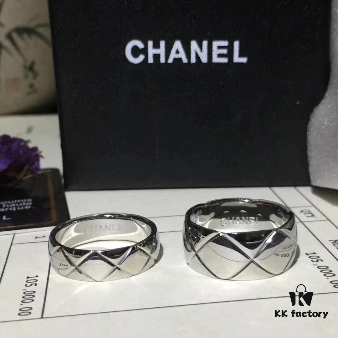 Exquisite New Arrival: Ultra-Unique CHANEL COCO Crush Gold Diamond-Cut Ring