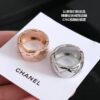 Chanel's Most Loved Star-Favorite Ring: COCO CRUSH Collection with Classic Quilted Pattern, 18K Gold-Plated Au 750 Craftsmanship, Full Range of Sizes in Rose Gold, Gold, and Silver