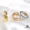 Exquisite New Arrival - Ultra-Unique CHANEL COCO Crush Gold Diamond-Cut Ring, Highly Recommended Across Major Apps and Websites, Stylish and Sentimental, Perfect Couple Rings