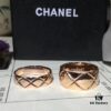 Exquisite New Arrival - Ultra-Unique CHANEL COCO Crush Gold Diamond-Cut Ring, Highly Recommended Across Top Apps and Websites, Perfect Replication of Counter Version, Ideal Couple's Style