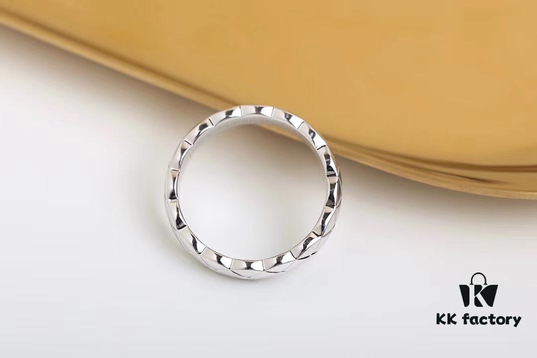 Chanel Coco Crush Quilted Ring, Mini Version