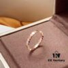 CHAUMET Paris Honeycomb Design Ring in 18K Rose Gold