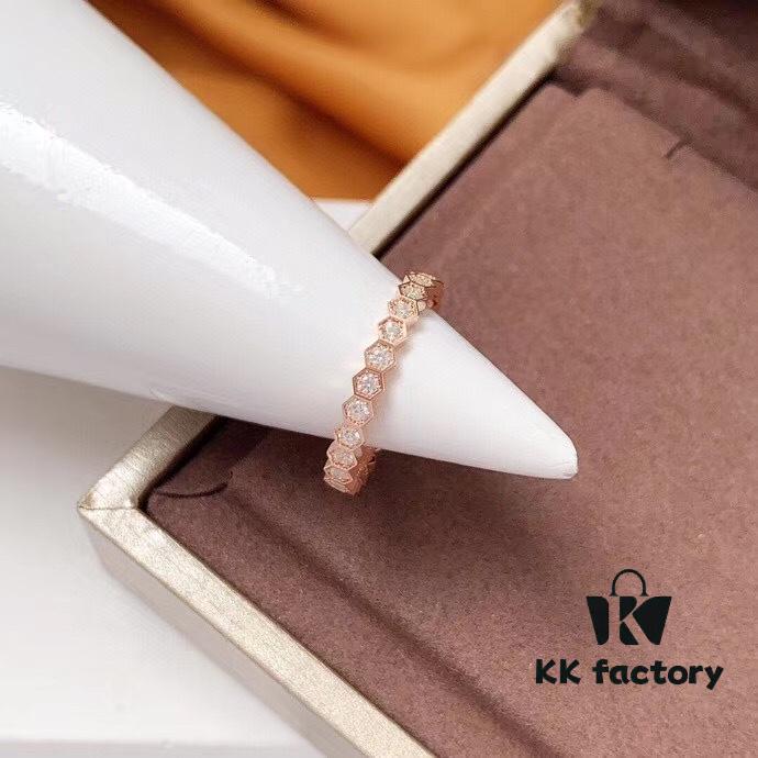 CHAUMET Paris Honeycomb Full Diamond Ring