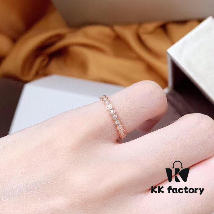 CHAUMET Paris Honeycomb Full Diamond Ring