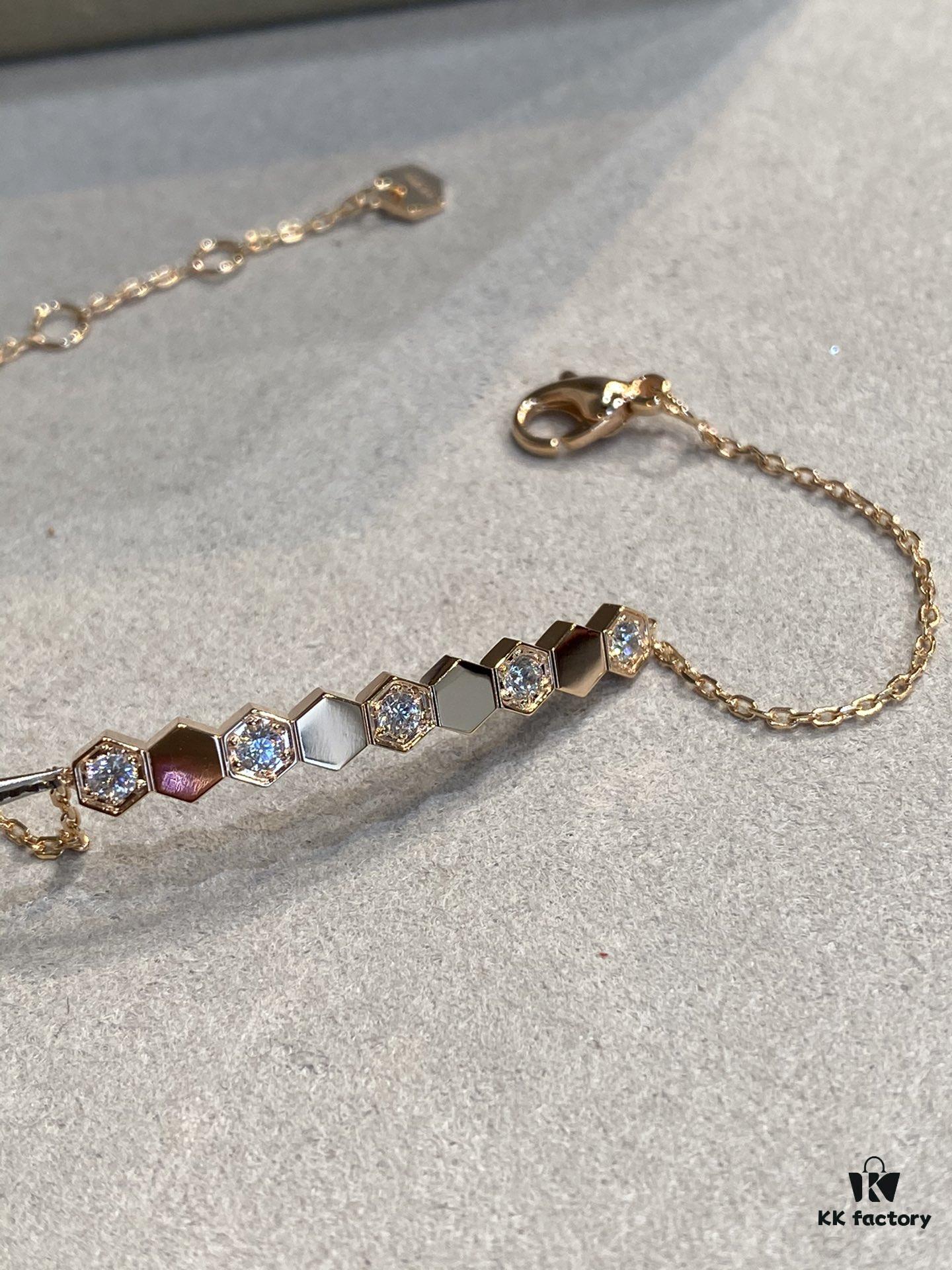 CH@UMET High-End Honeycomb Bracelet - Bee My Love Collection New Addition