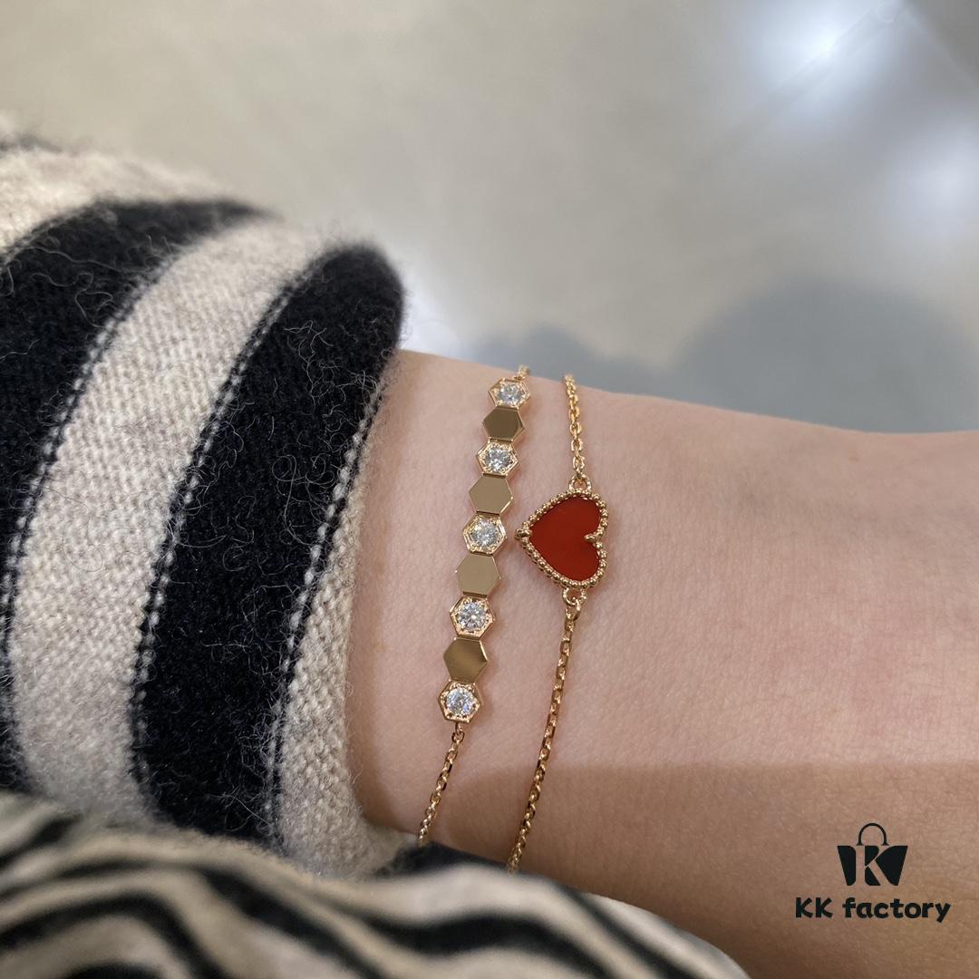 CH@UMET High-End Honeycomb Bracelet - Bee My Love Collection New Addition