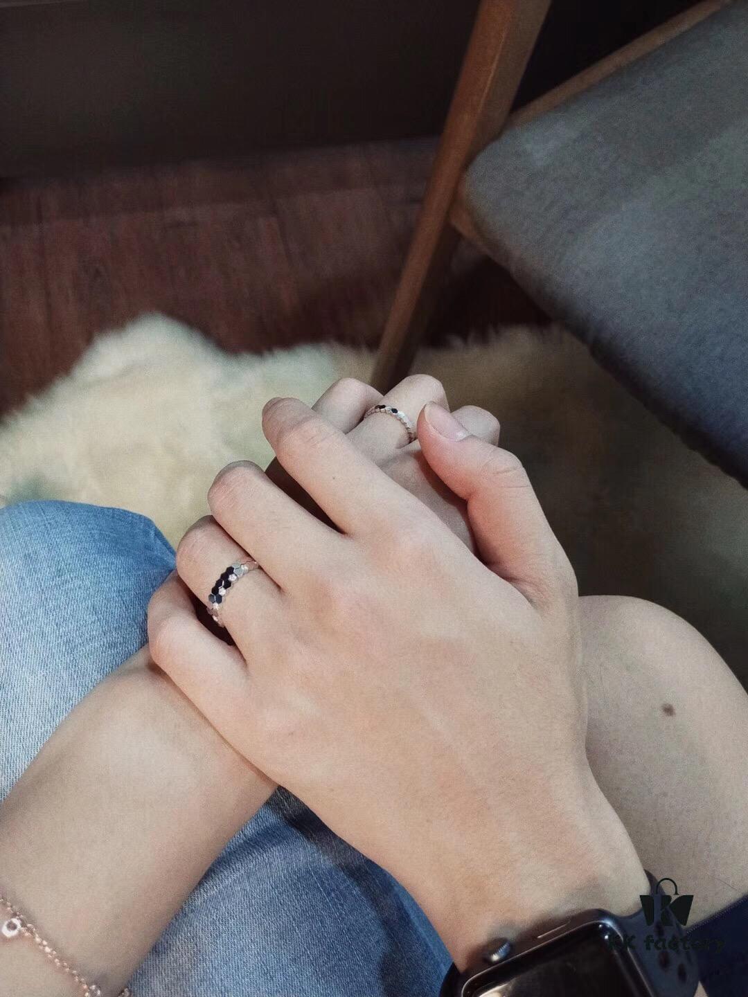 Honeycomb Ring Unisex, Perfect as a Couple's Ring