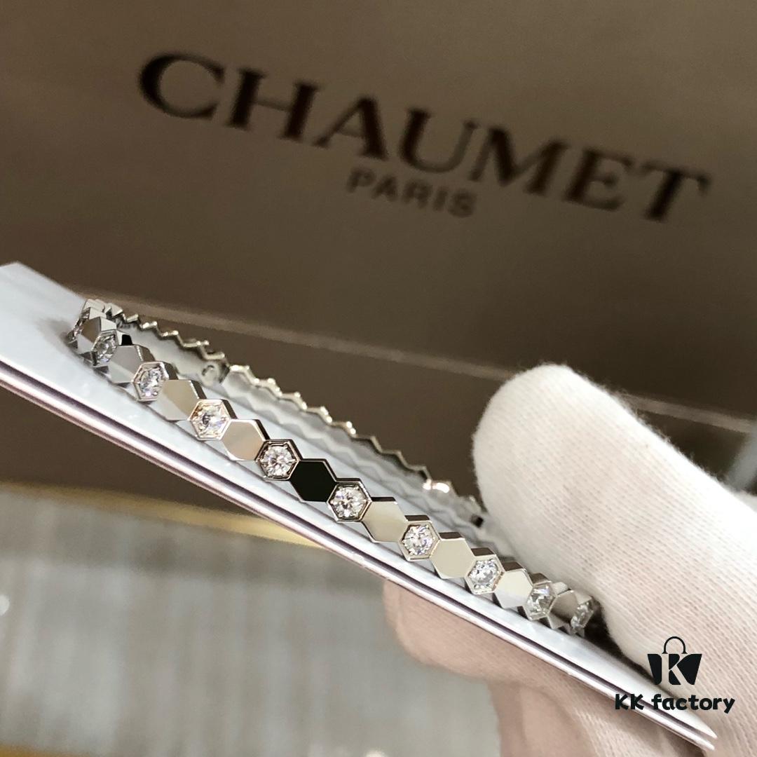CHUMET Shangmei Honeycomb Diamond Bracelet, Three Colors Available