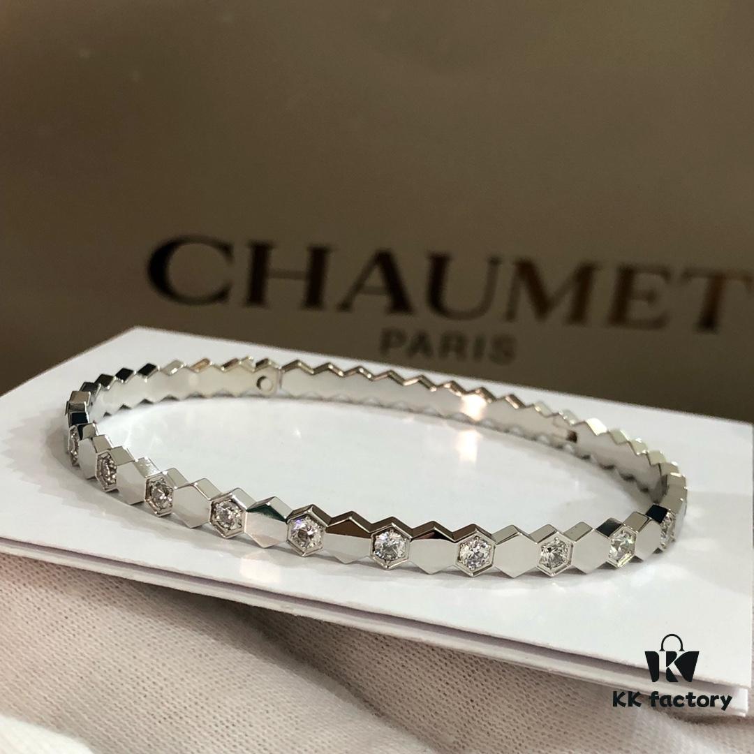 CHUMET Shangmei Honeycomb Diamond Bracelet, Three Colors Available