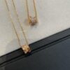 Bao Spring, Slim Waist, Honeycomb Small Cylinder Necklace