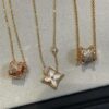 Bao Spring, Slim Waist, Honeycomb Small Cylinder Necklace