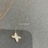 Chaumet Bestseller! White Shell Cross Necklace – In Stock