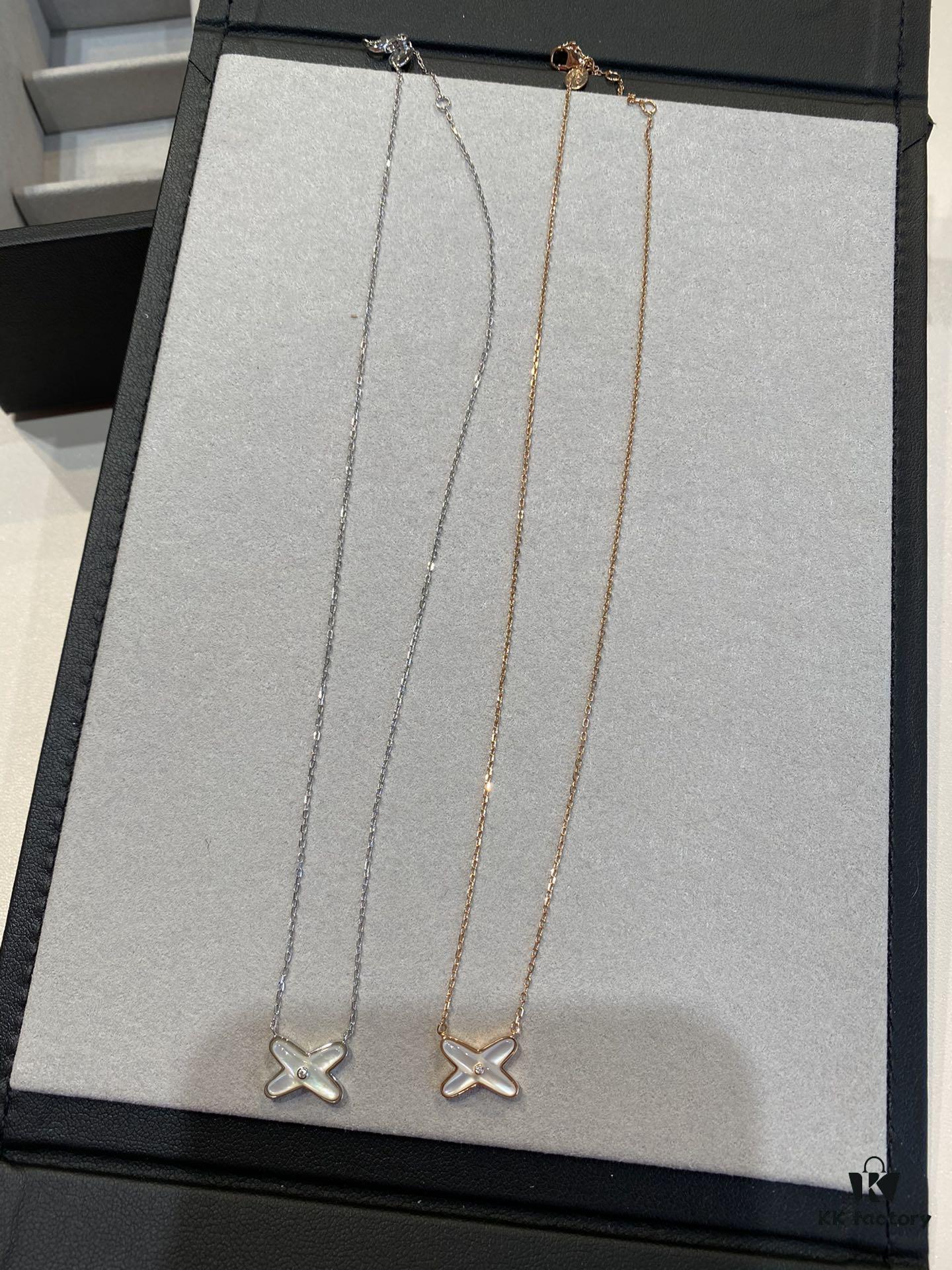 Jewelry is all about craftsmanship, Chu Cross Series in two colors