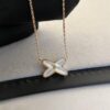 CHAUMET Liens Harmony Necklace in White Mother-of-Pearl, Rose Gold