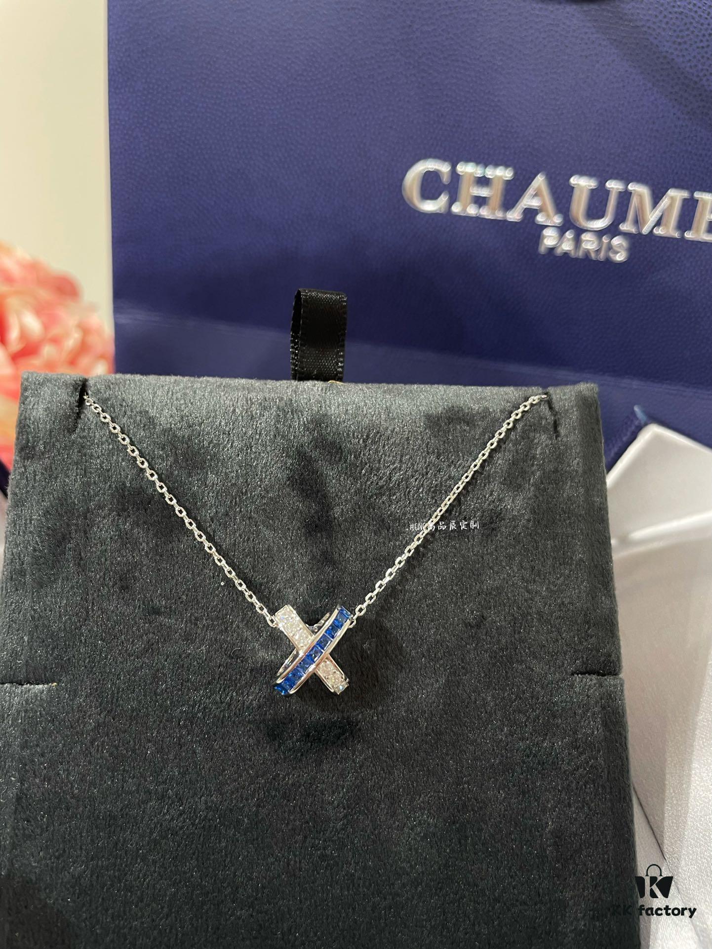 CHAUMET Paris Jeux de Liens Harmony Sapphire Necklace, New Arrival